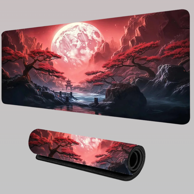 Large Gaming MousePad  ( Sakura Scenery )